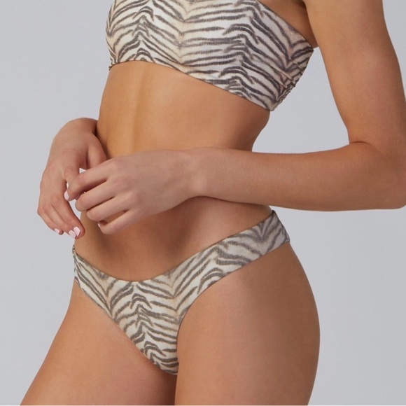 Boys + Arrows Other - Boys + Arrows Animal Print Bikini Bottom Kiki Animalistic